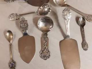 Souvenir sølvplet sølv plet