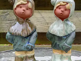 Japanske keramik figurer