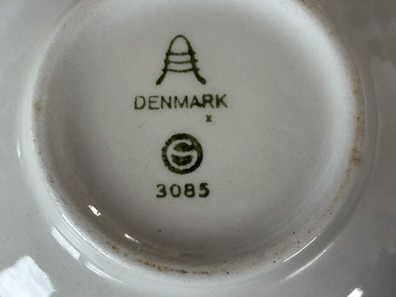 Billede 3 - Blåkant sovseskål med låg og underfad
