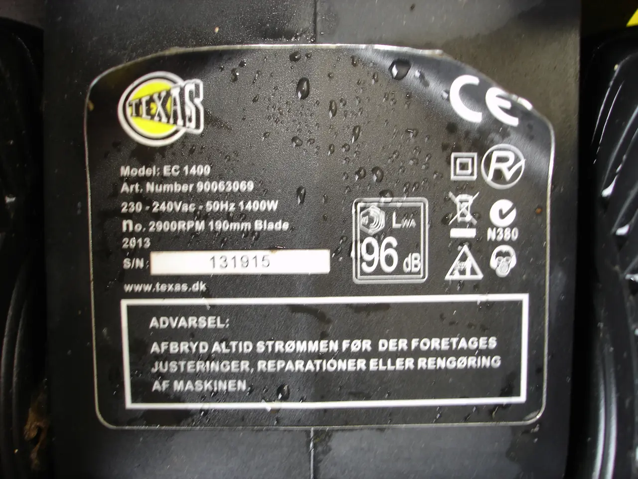 Billede 2 - Texas EC 1400 Fliserenser 