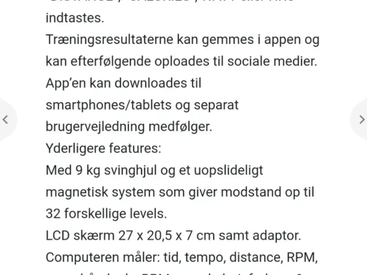 Billede 7 - Flot crossmaskine-In shape pro sælges..
