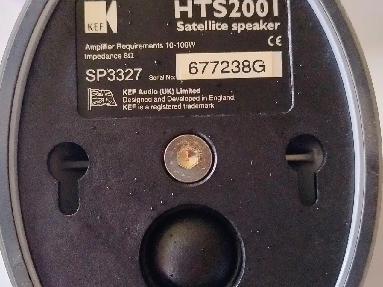 Billede 2 - KEF HTS2001 satellithøjttalere og Panasonic SUB