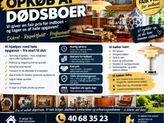 Dødsboer købes kontant