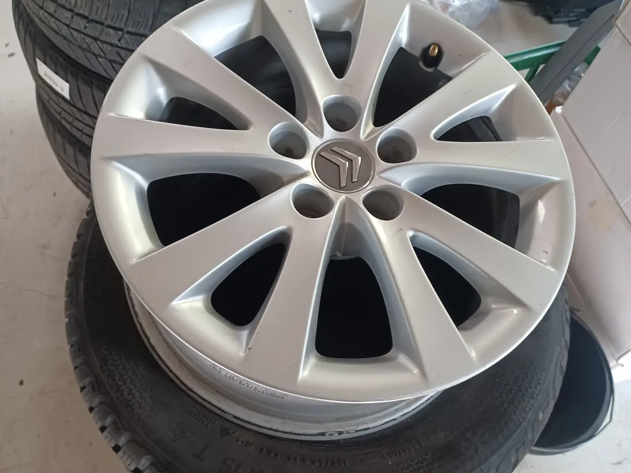Billede 5 - Peugeot, Citroen alufælge.