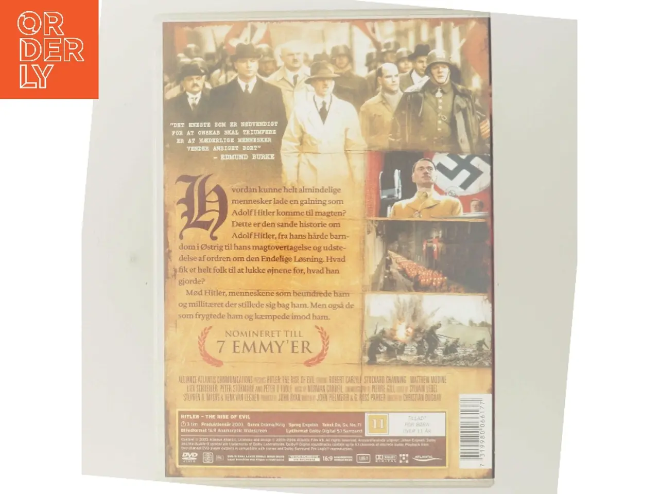 Billede 3 - Hitler: the Rise of Evil med Robert Carlyle (DVD)
