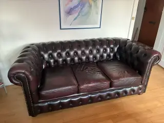 Chesterfield sofaer 2+3 og lænestol