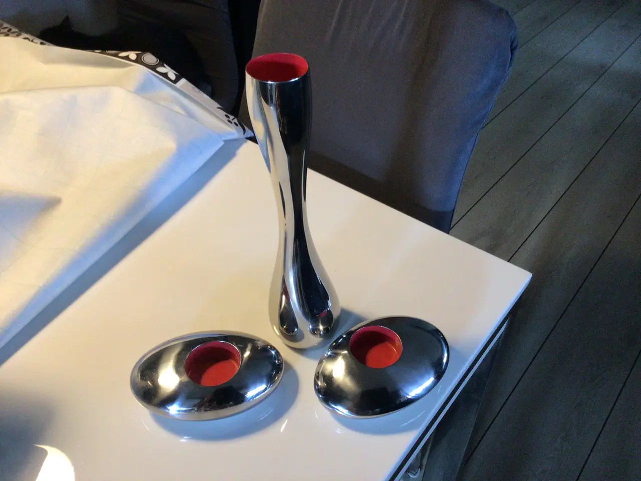 Billede 1 - Nuance vase og lysestager