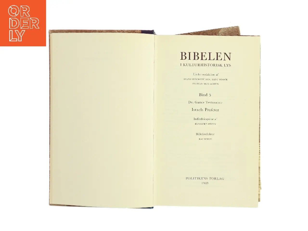 Billede 2 - Bibelen i kulturhistorisk lys. Bind 5, Det Gamle Testamente – Israels Profeter (Bog)