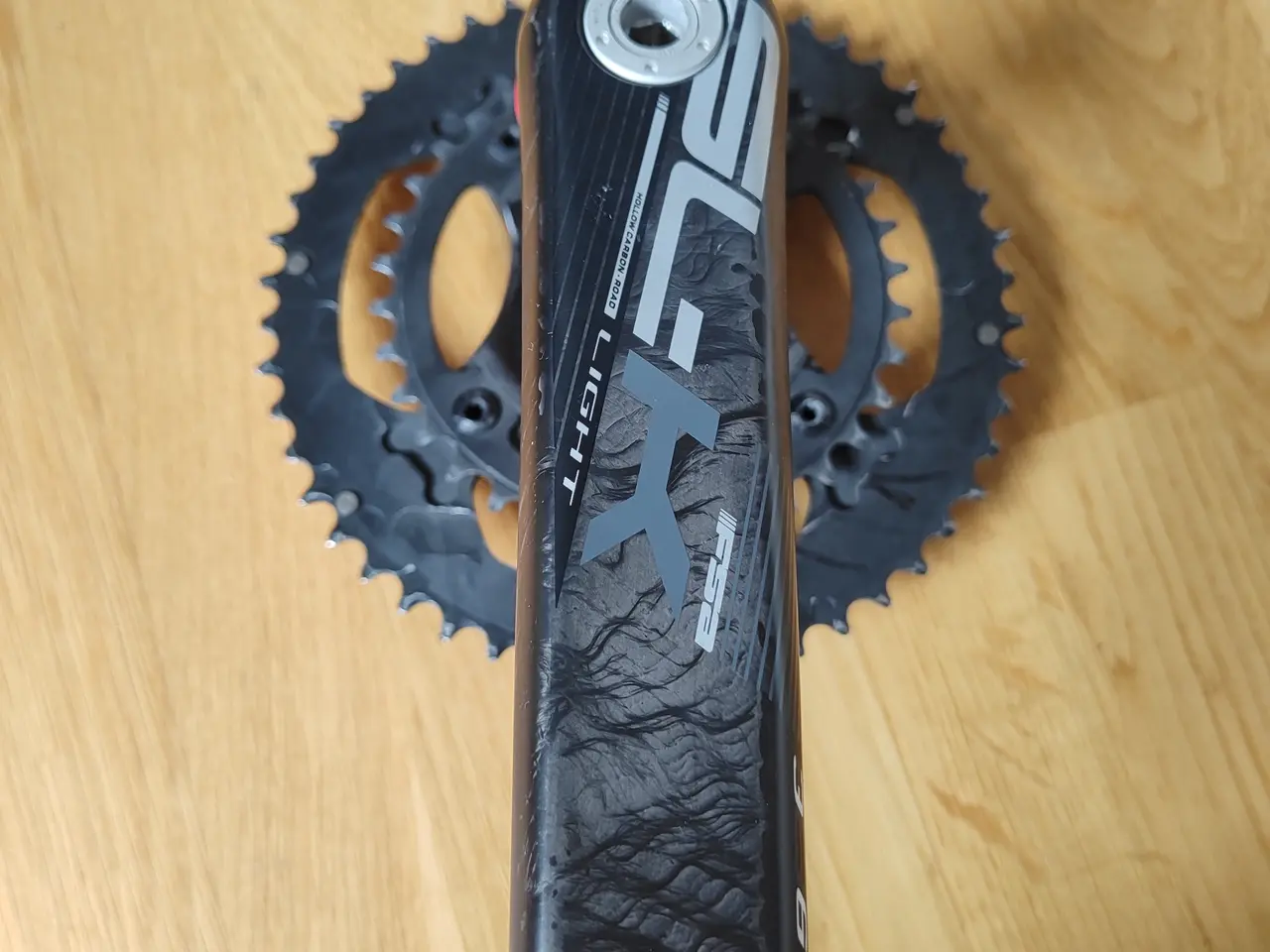 Billede 6 - FSA SL-K Light Carbon Kranksæt