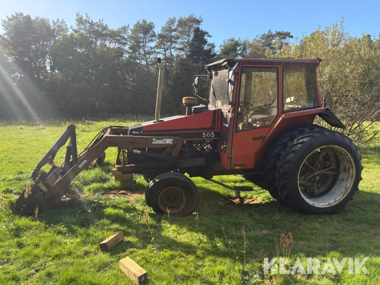 Billede 2 - Traktor Volvo BM Valmet 505 - GLTX med frontlæsser