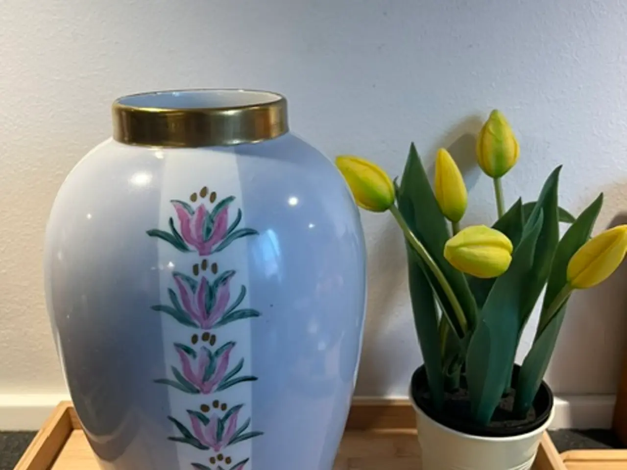 Billede 1 - Smuk vintage Alka (Alboth & Kaiser) porcelænsvase