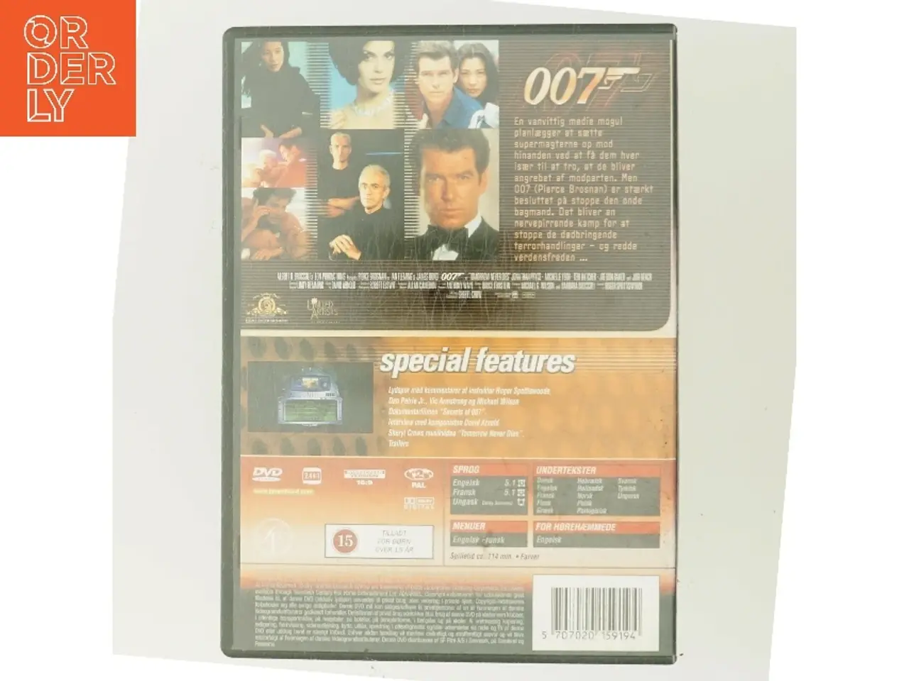 Billede 3 - Agent 007 - Tomorrow Never Dies med Pierce Brosnan (DVD)