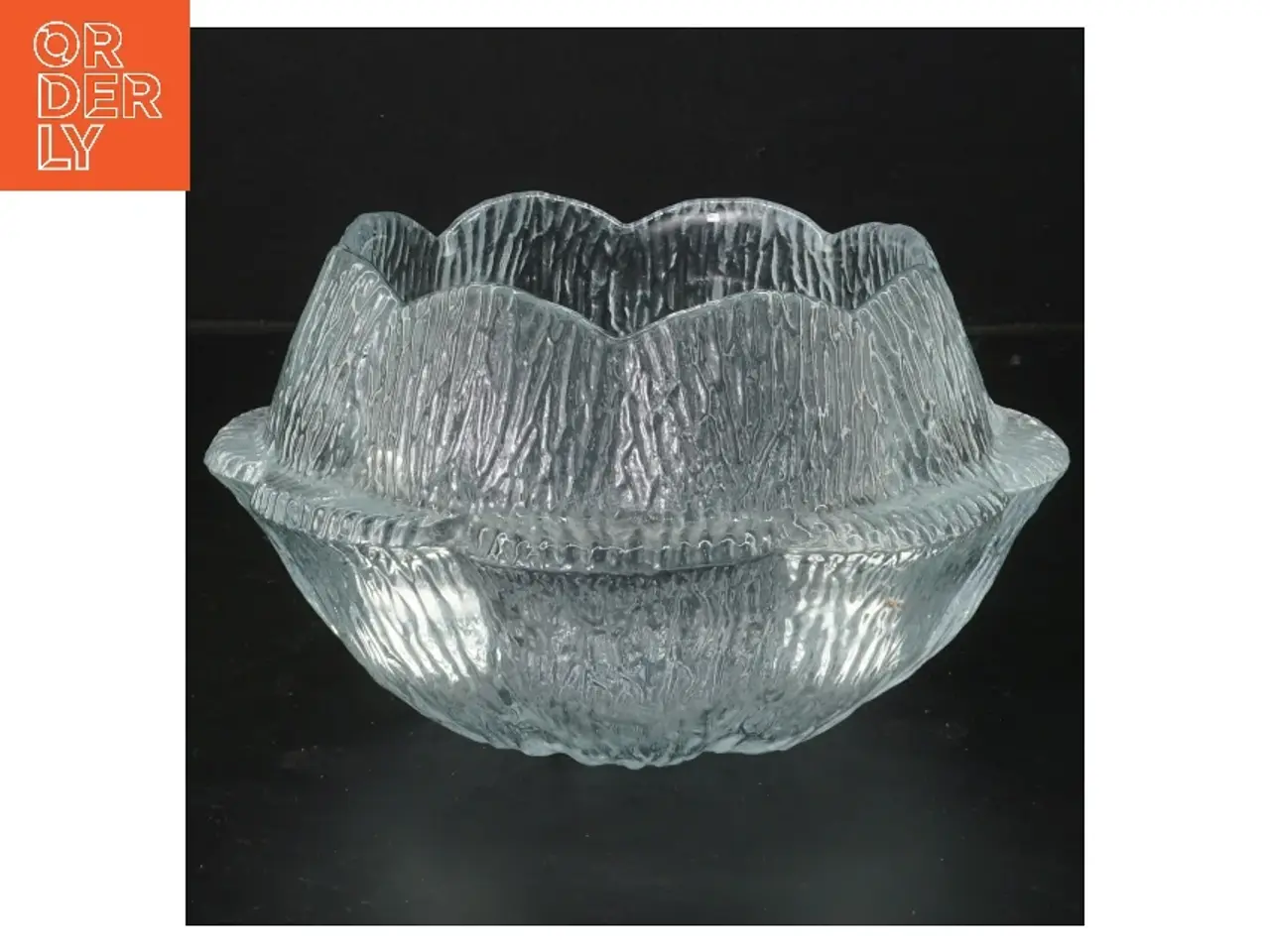 Billede 1 - Glasskål (str. 18x10 cm)