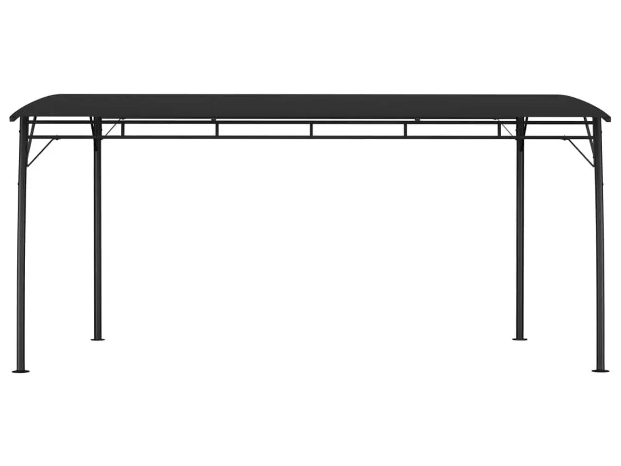 Billede 2 - Fritstående havemarkise 4 × 3 × 2,55 m - antracitgrå