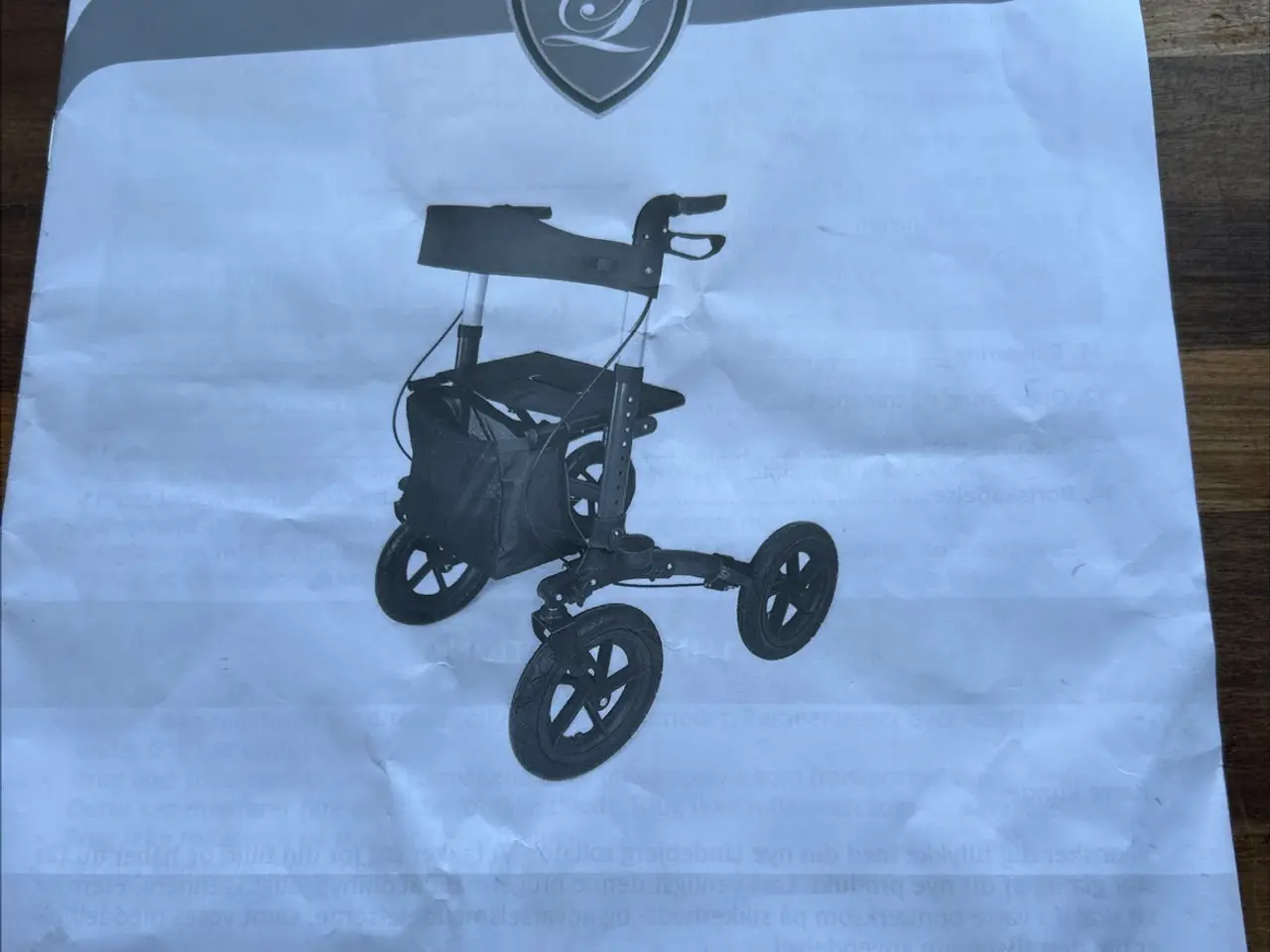 Billede 9 - Lindebjerg rollator HF-200 sort
