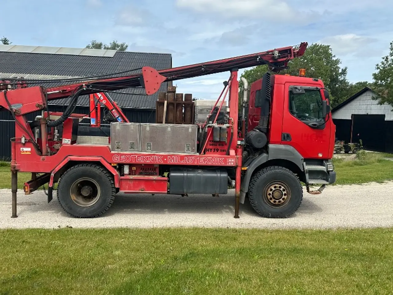 Billede 4 - Renault KERAX Med Borerig