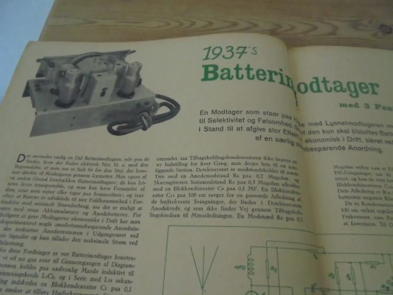 Billede 3 - Månedsmagasinet POPULÆR RADIO fra marts 1937