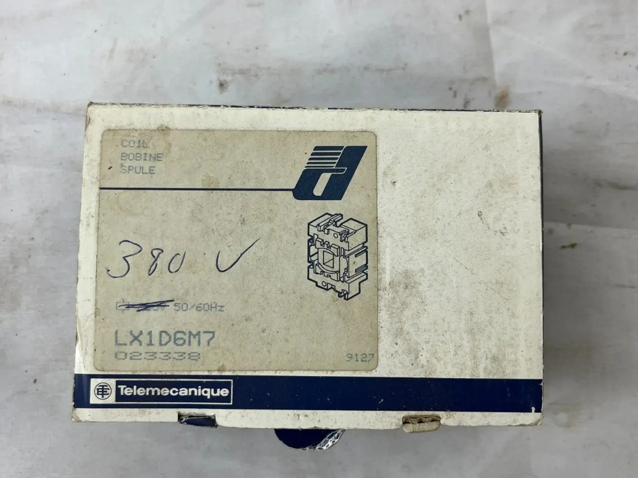 Billede 3 - Telemecanique LX1D6M7 kontaktor Coil 380V 50/60Hz