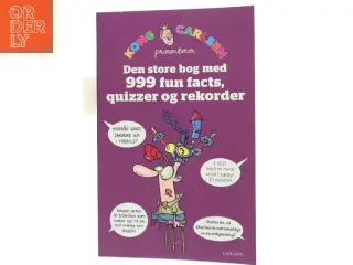 Bog med fakta og quizzes