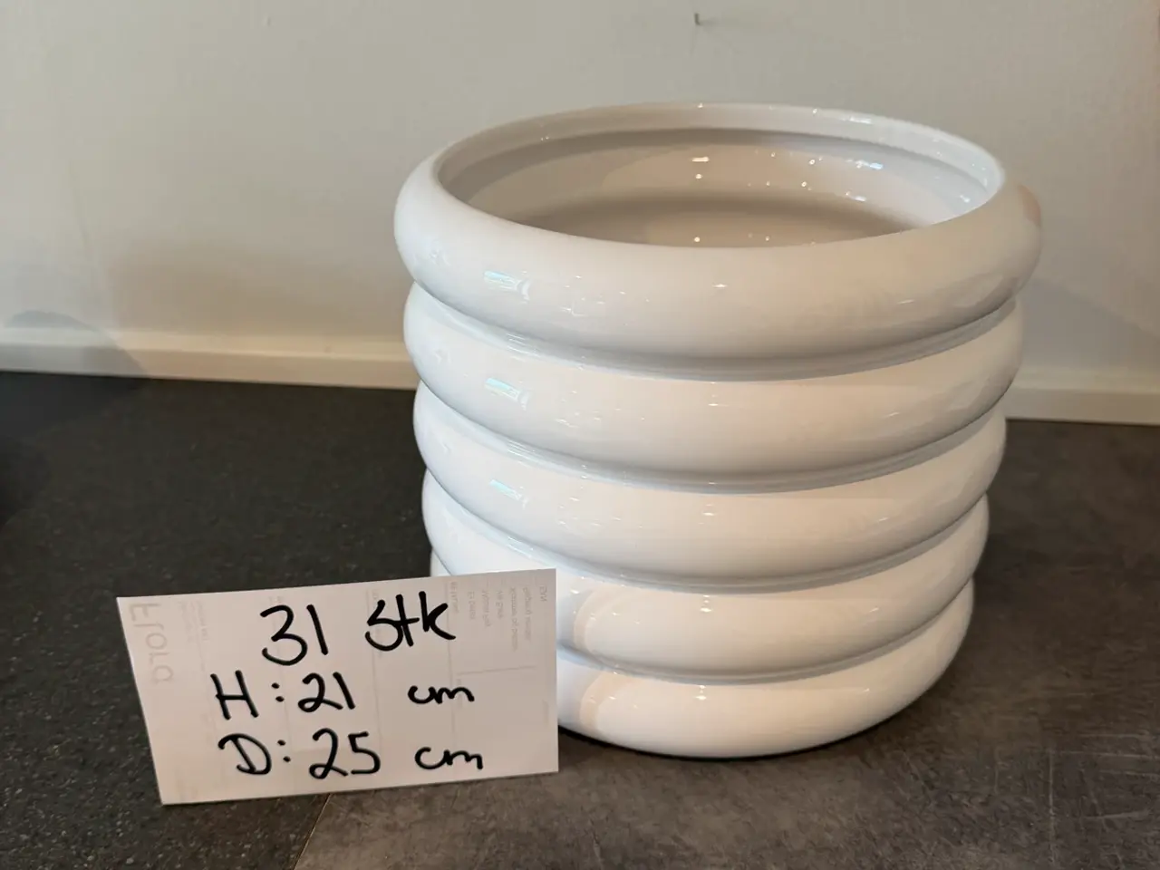 Billede 17 - Div potter osv fra lukket blomster butik 
