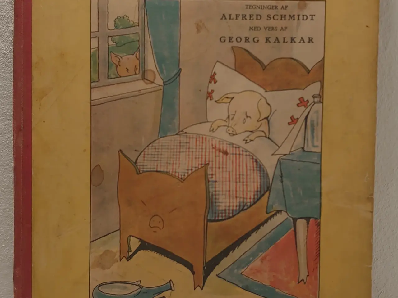 Billede 1 - Georg Kalker. Fem smaa Grise. ill A. Schmidt.1921