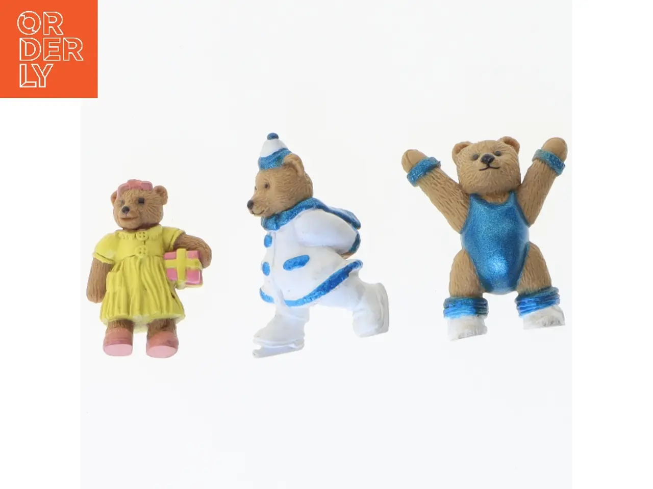 Billede 1 - Figurine af bjørner i forskellige kostumer (str. 5 cm)