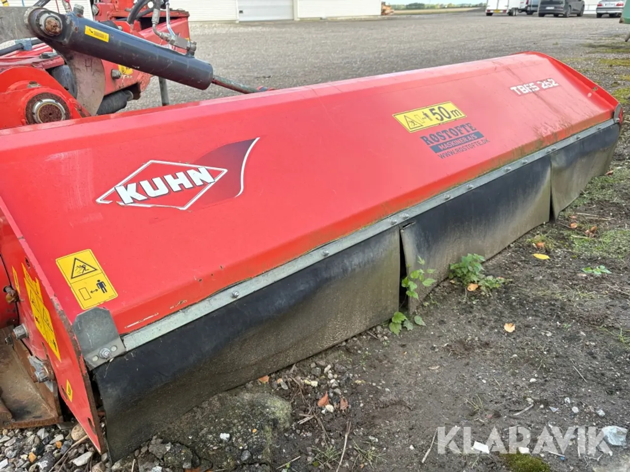Billede 12 - Slagleklipper med sideforskydning Kuhn TBES 262