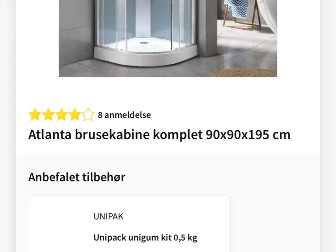 Billede 1 - Atlanta brusekabine