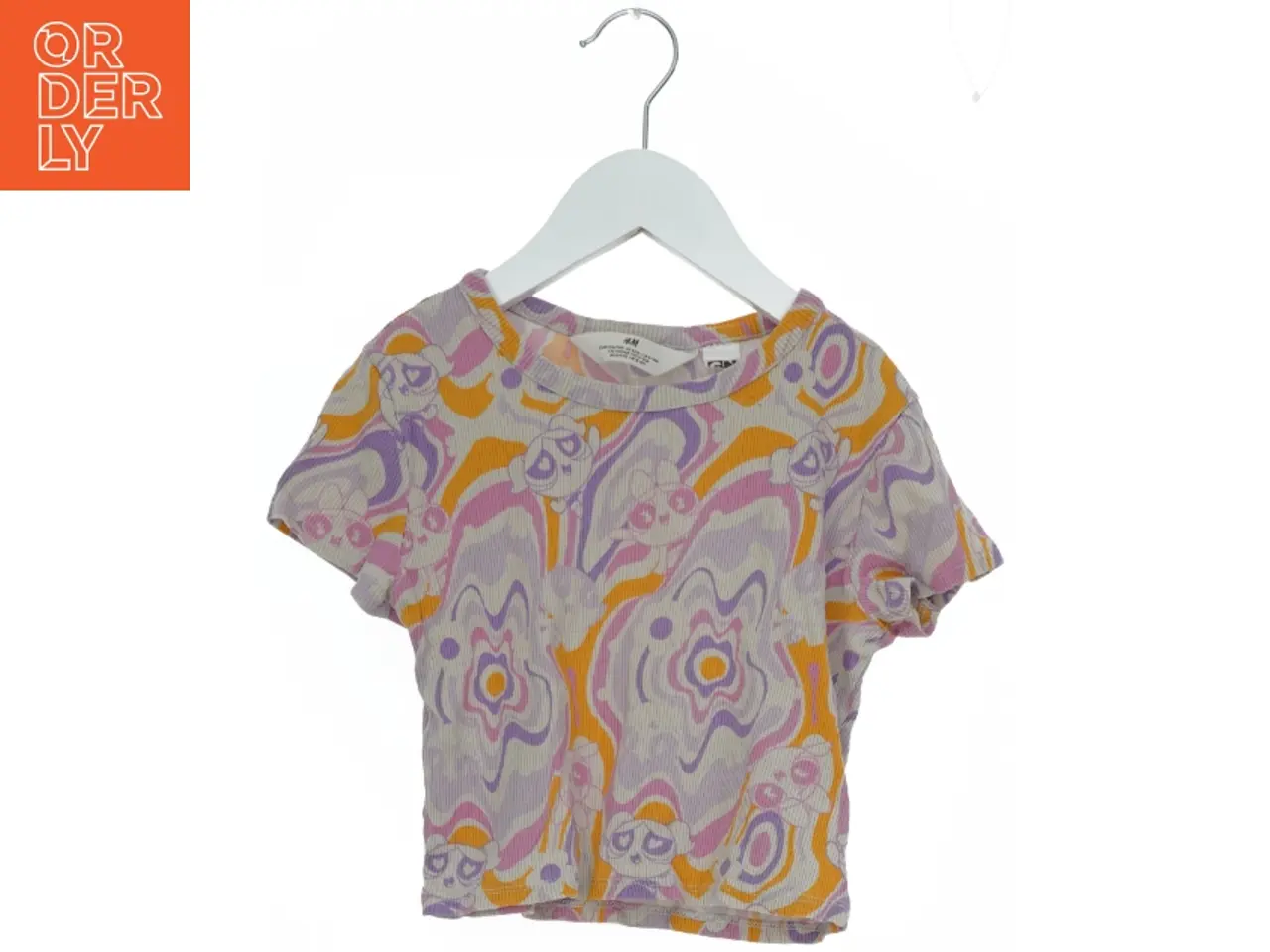 Billede 1 - Farverig T-Shirt med mønster fra H&M (str. 140)