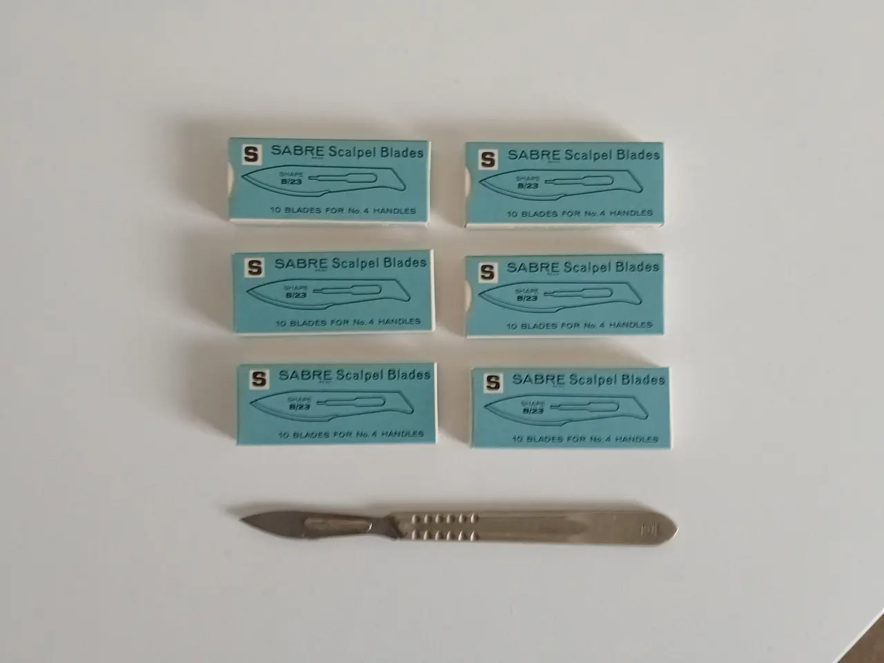 Billede 1 - SABRE 60 stk Skalpel Blade og Skaft