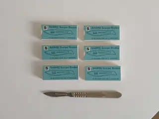 SABRE 60 stk Skalpel Blade og Skaft