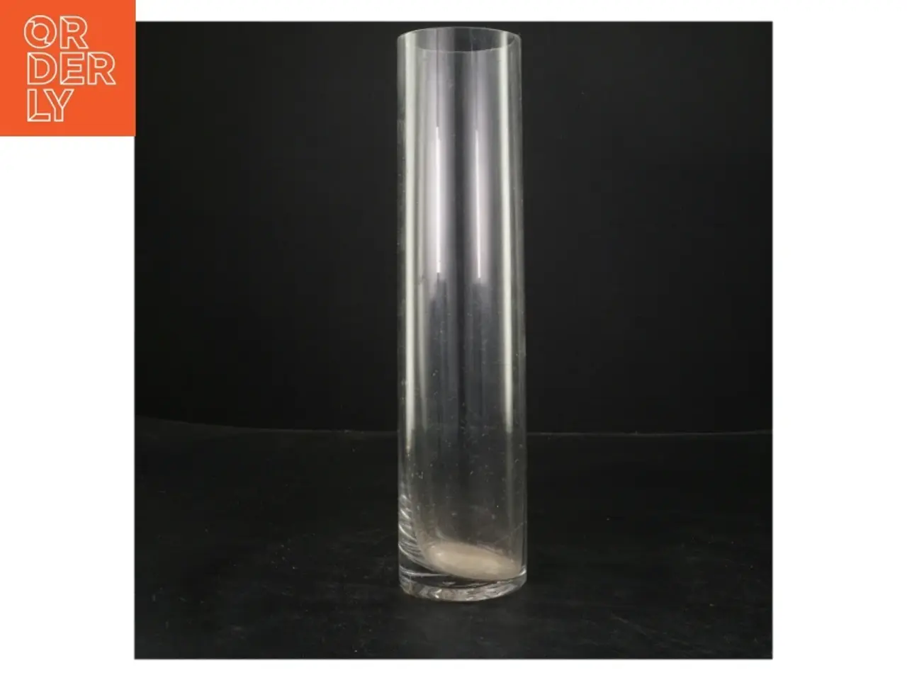 Billede 1 - Glasvase cylinderform (str. 30x7 cm)