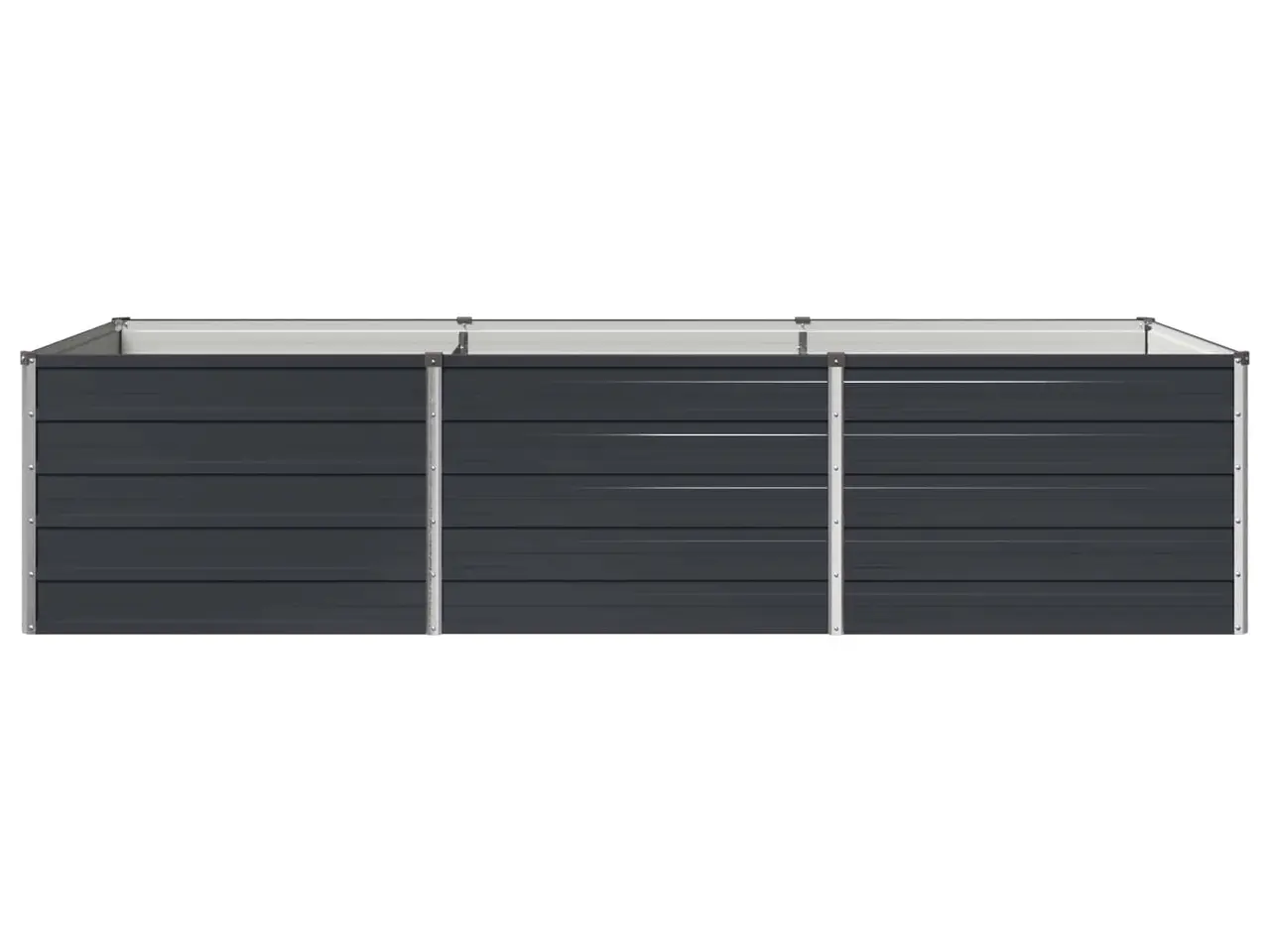 Billede 3 - Hævet havebed antracit 240 x 80 x 55 cm i koldvalset stål
