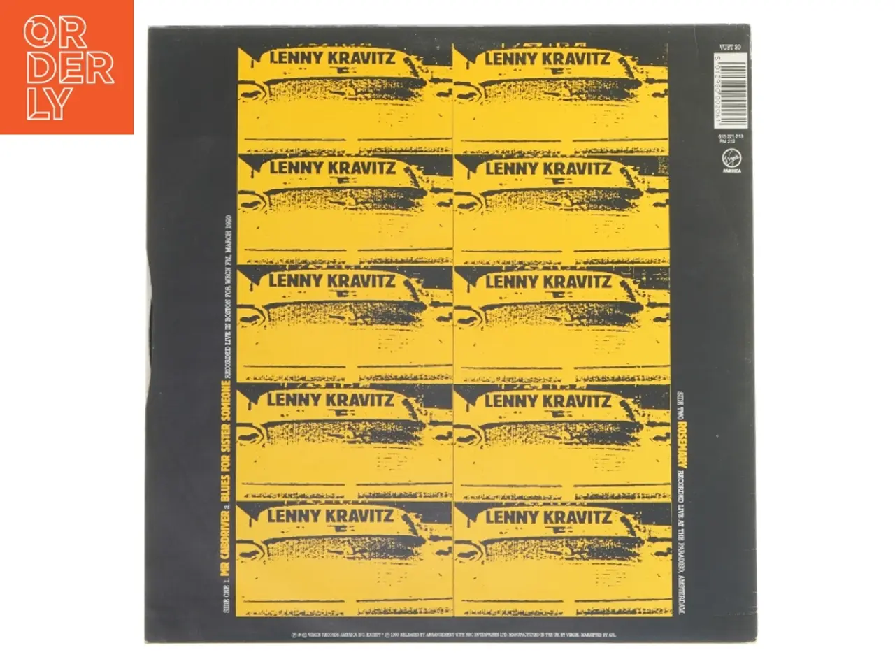 Billede 2 - Lenny Kravitz Mr. Cab Driver vinyl