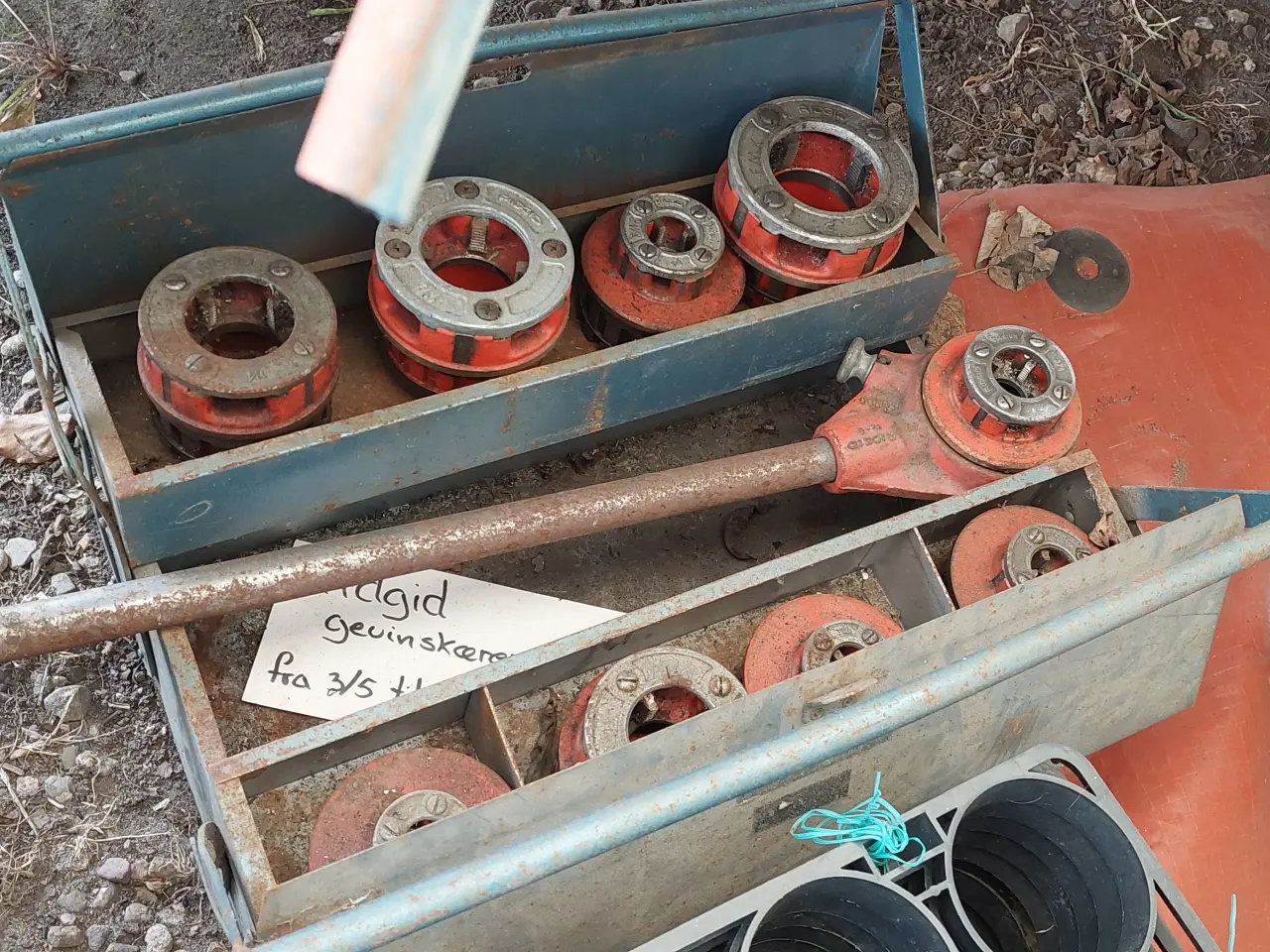 Billede 1 - RIDGID Gevindskærer sæt