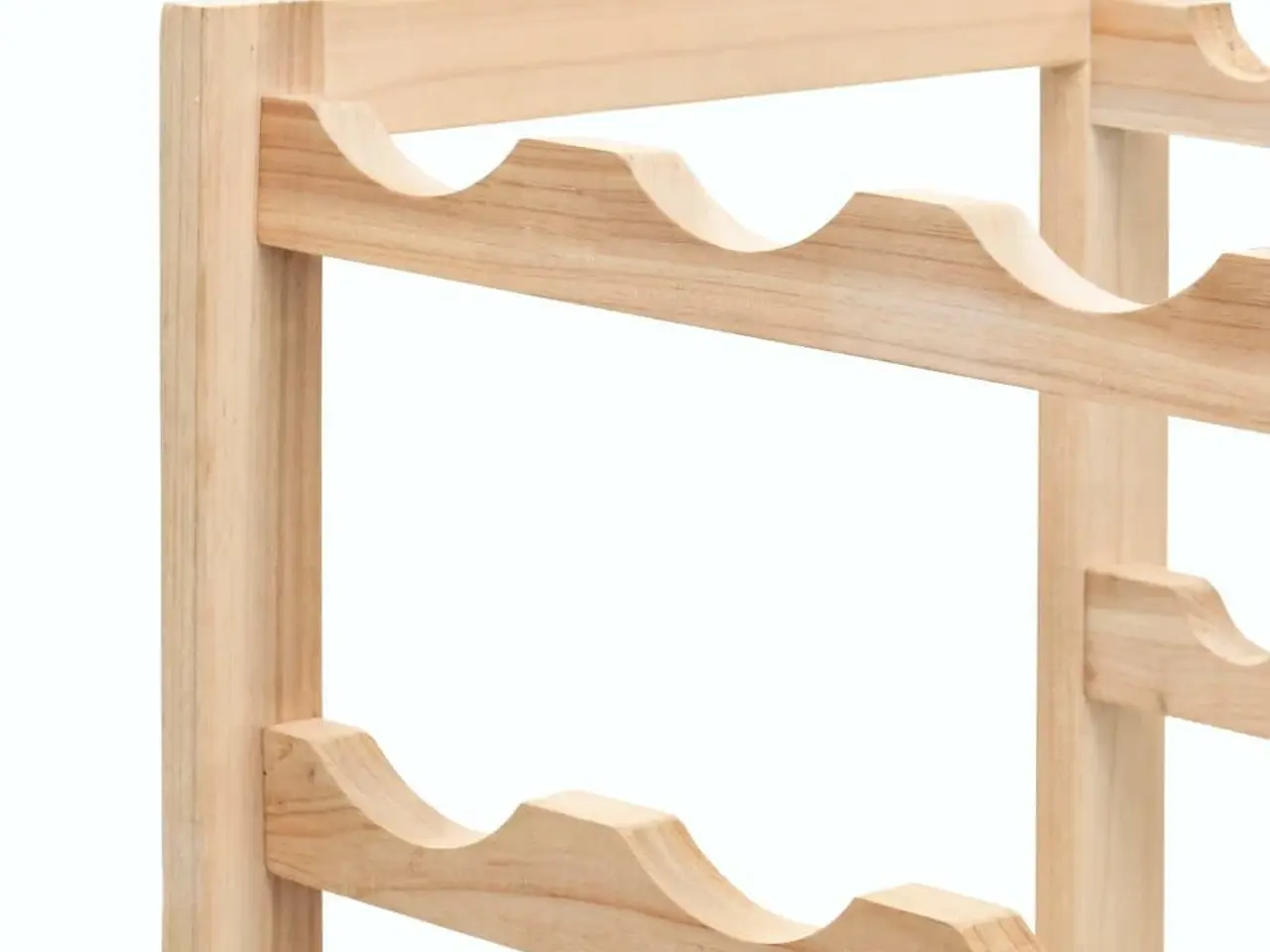 Billede 5 - Vinreol i cedertræ - 57,5 x 28 x 102 cm
