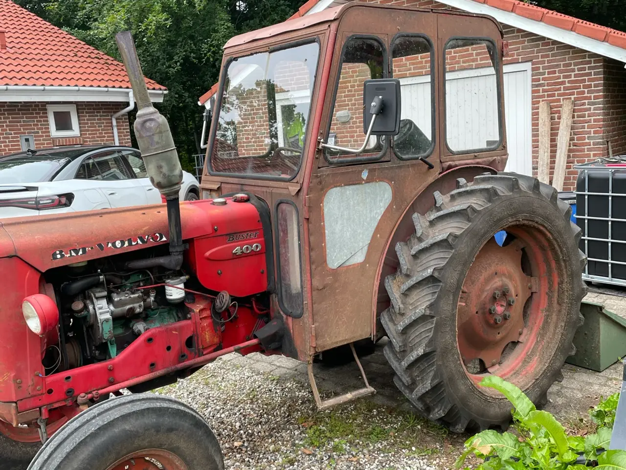Billede 3 - Traktor med patina.