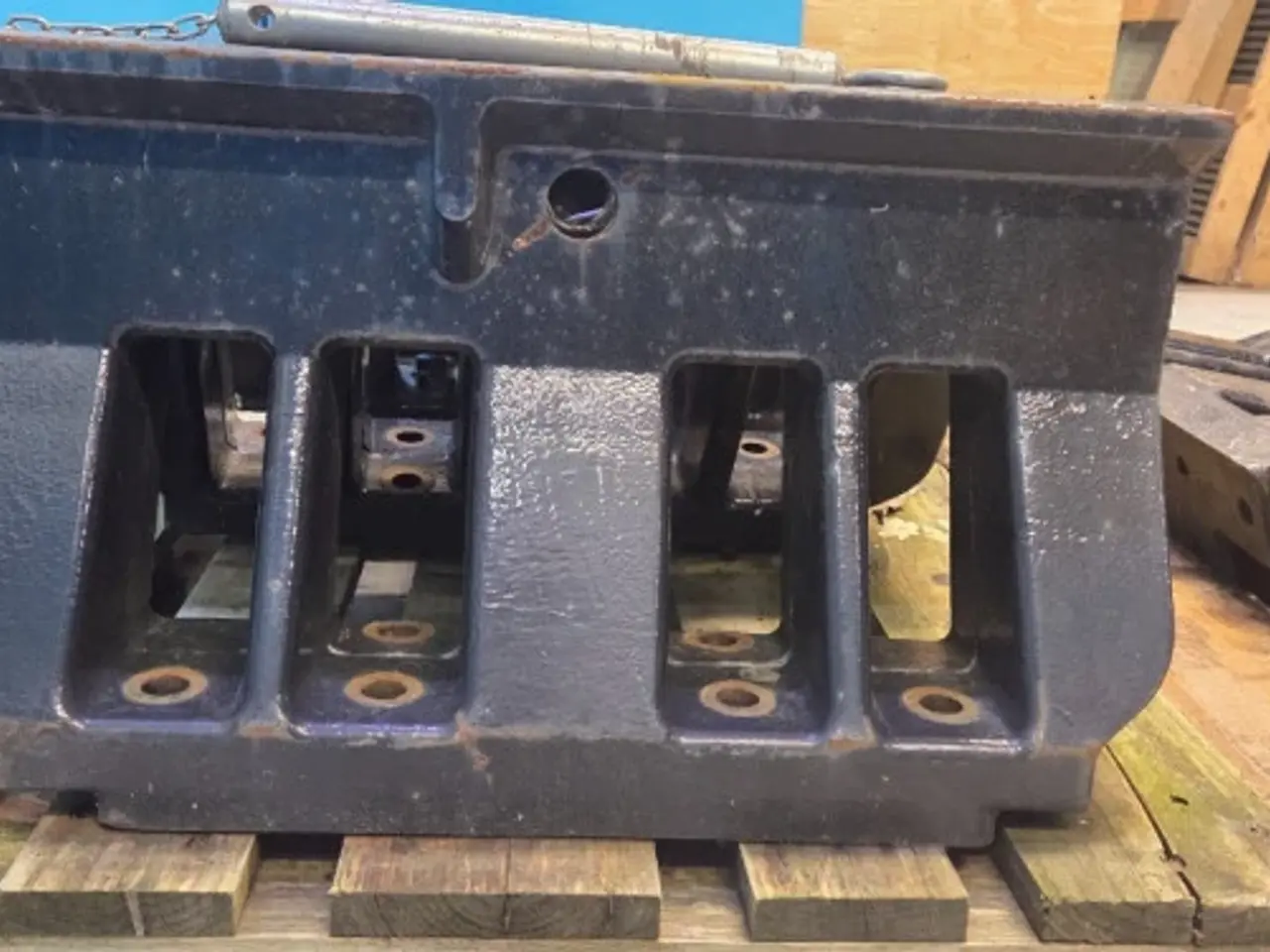 Billede 14 - Case Maxxum 145 Frontvægt Holder 82031499 (5 Stk)