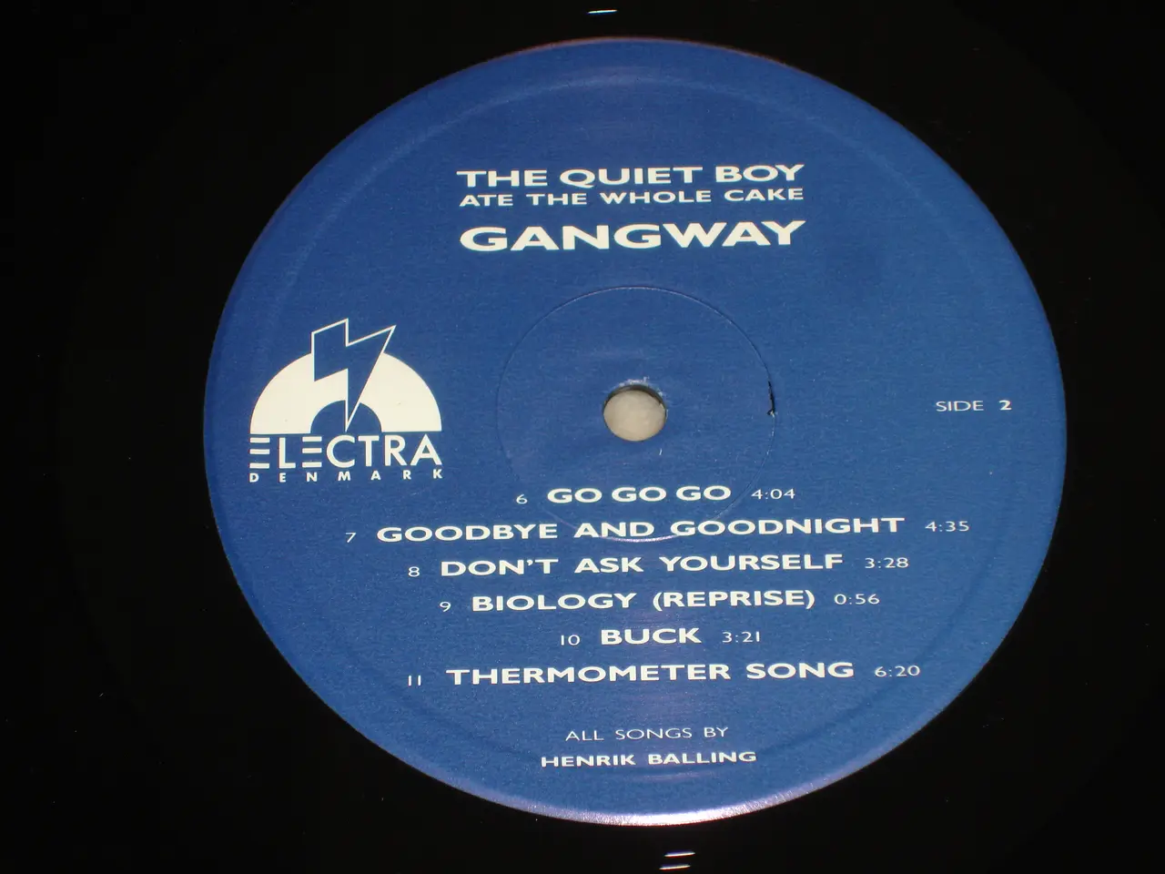 Billede 4 - Gangway – The Quiet Boy Ate The Whole Cake