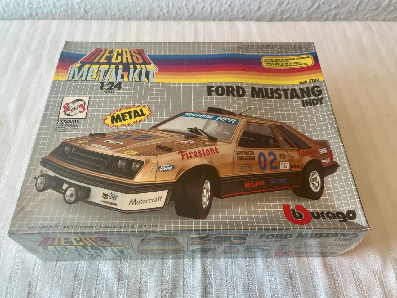 Billede 1 - Bburago Ford Mustang indy NY