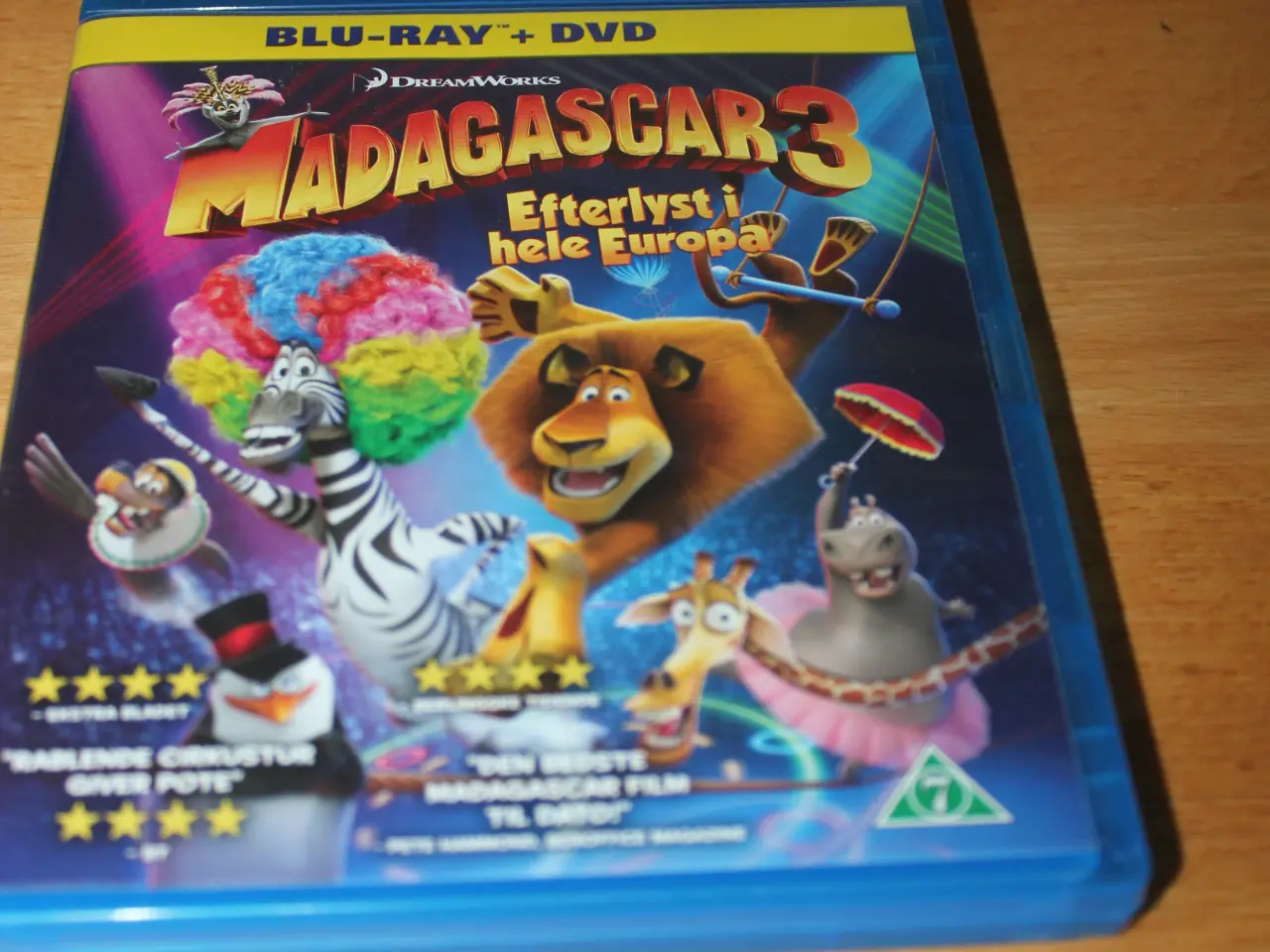 Billede 1 - Madagascar 3, Blu-ray, animation