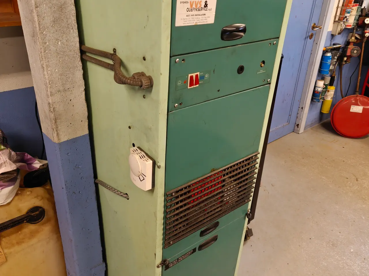 Billede 2 - Dantherm KE18 Kaloriferfyr, Varmluftsovn.