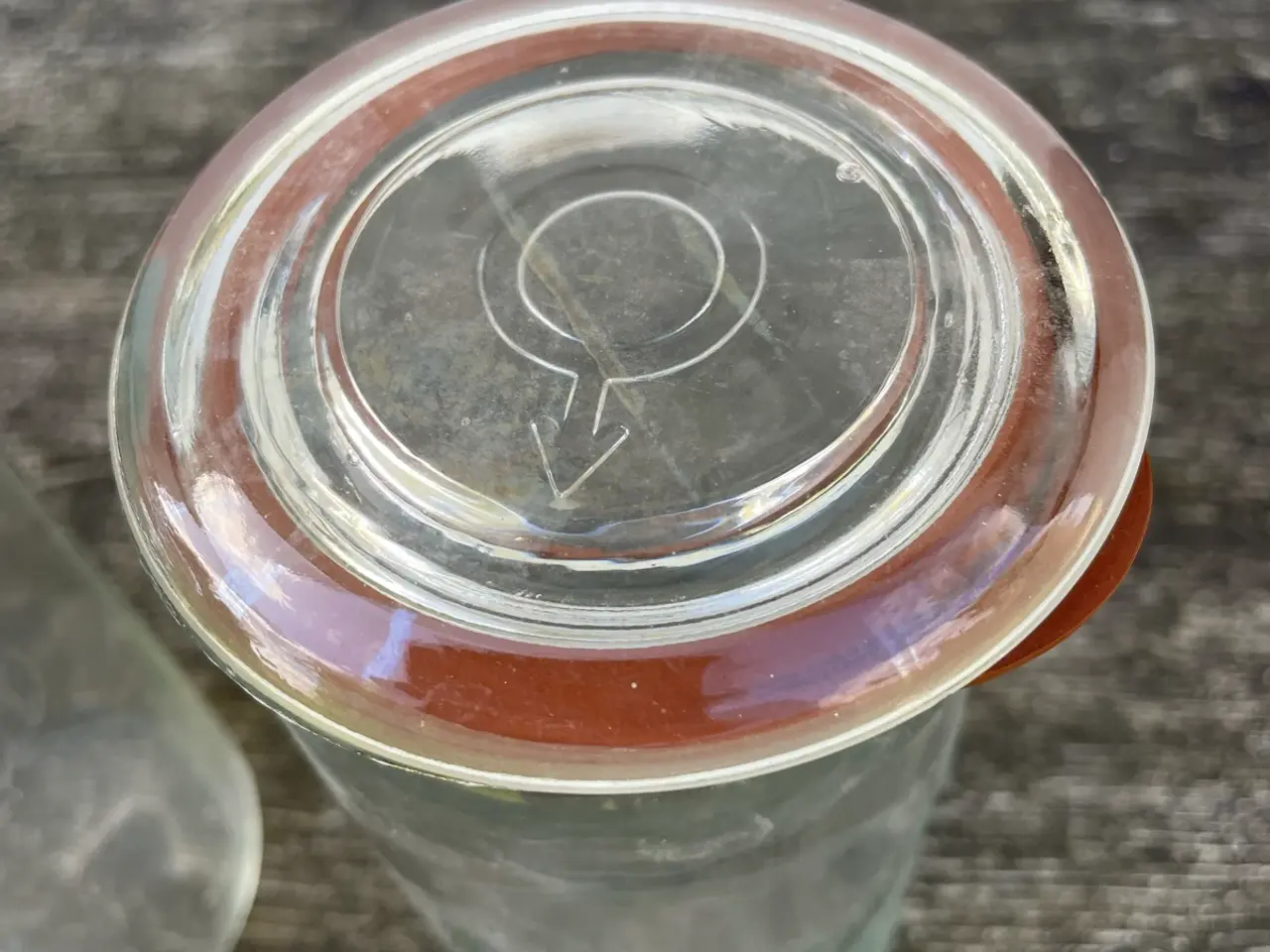 Billede 2 - Vintage sylteglas 1/2 liter