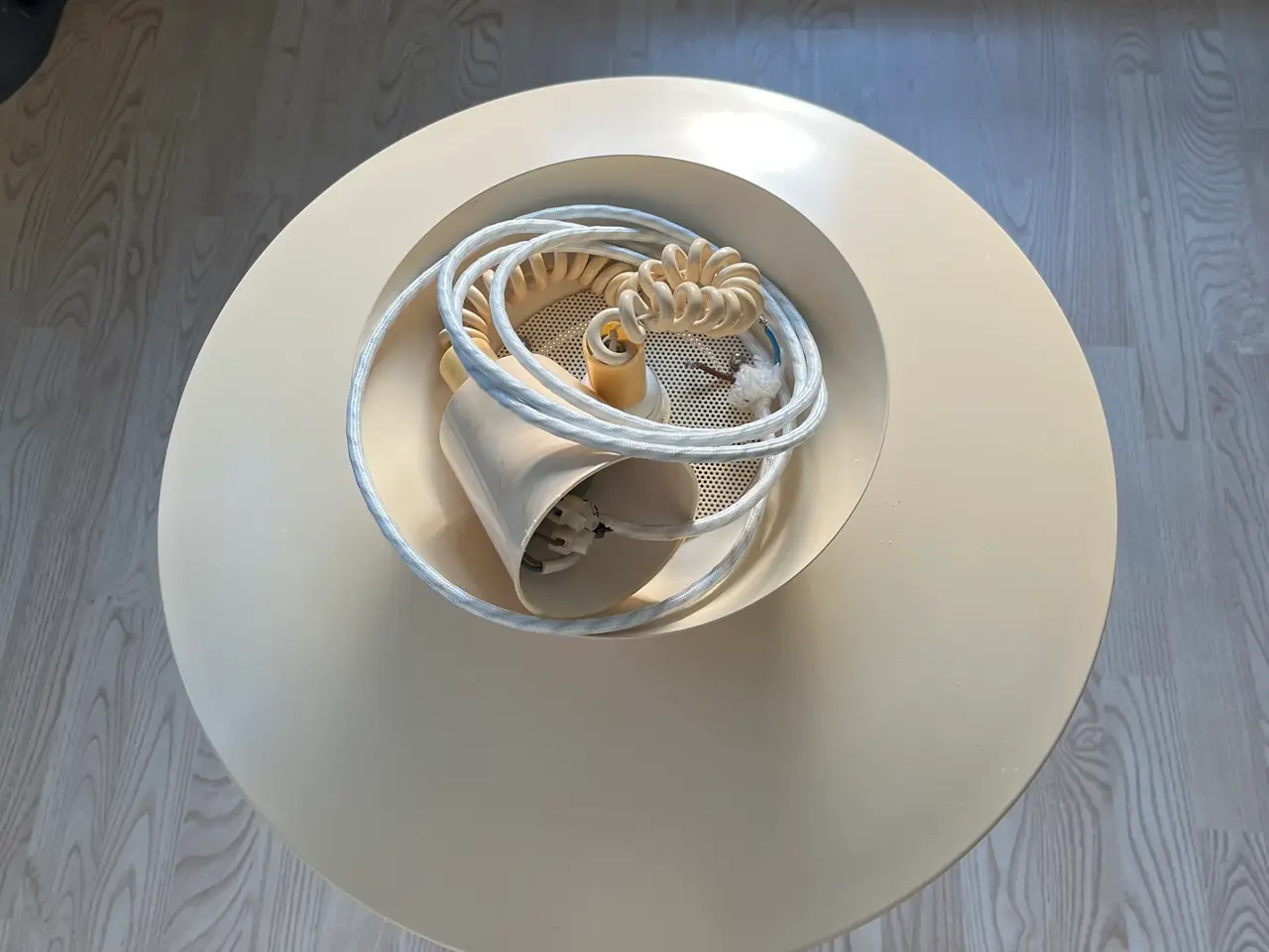 Billede 1 - Loftlampe med hejs