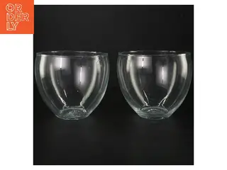 Glasskåle, 2 styk (str. 2 styk, ø 15,5 cm)