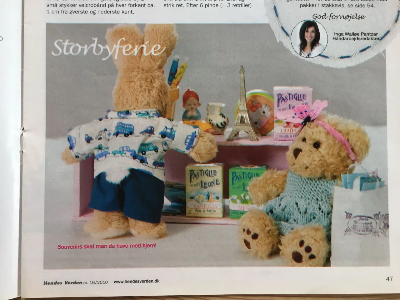 Billede 2 - Sy og strik til Build-a-Bear og Baby Born