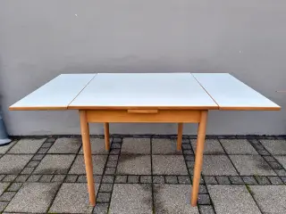 Retro Spisebord bøg med hollandsk udtræk