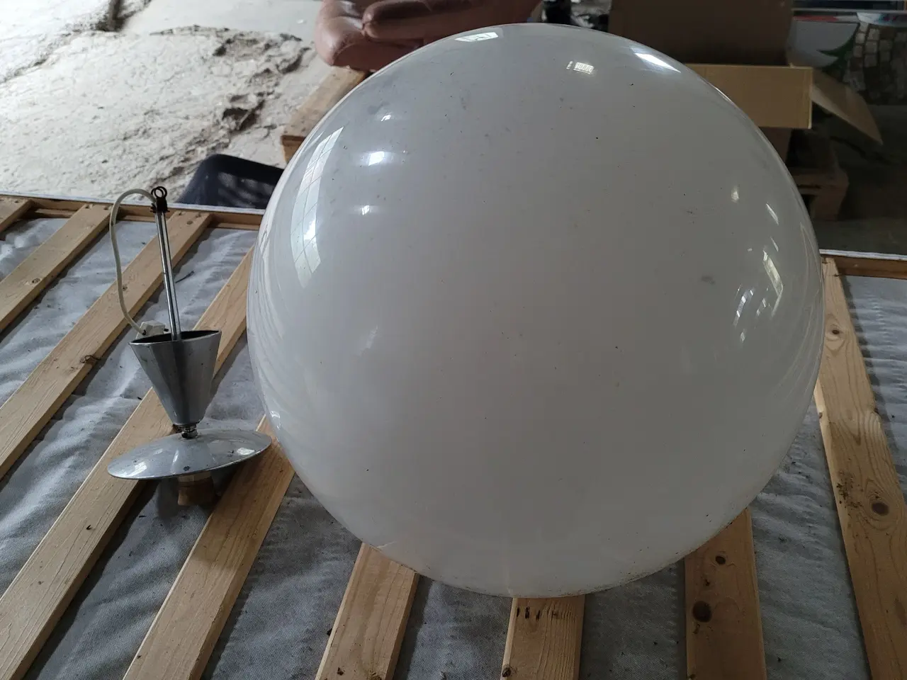 Billede 1 - Meget stor Cafe pendel - loftslampe