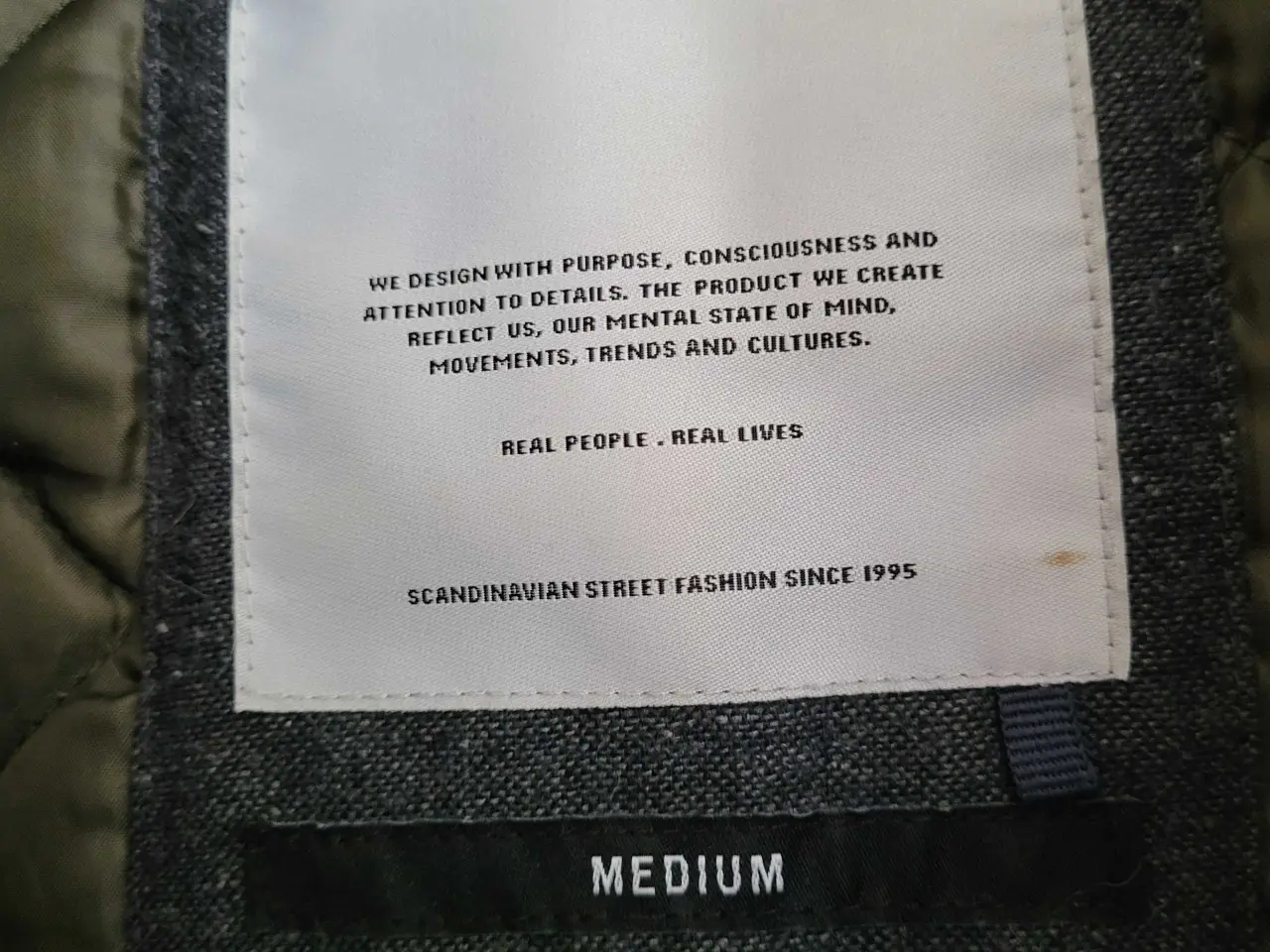 Billede 5 - RVLT Revolution vinterfrakke, olive, str. M