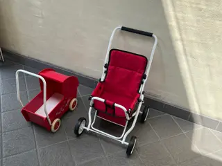 Dukkevogn. Klapvogn
